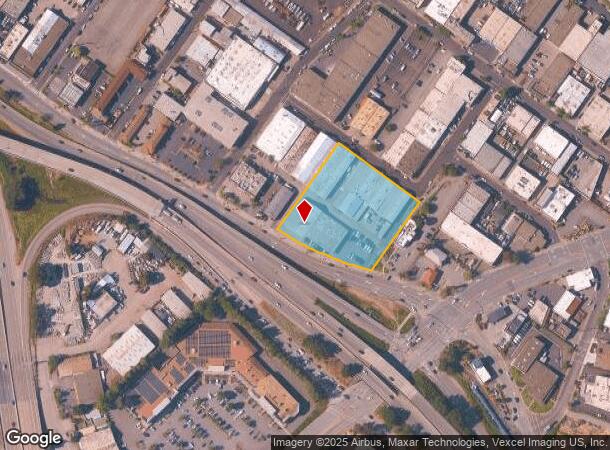 923 Francisco Blvd E, San Rafael, CA Parcel Map