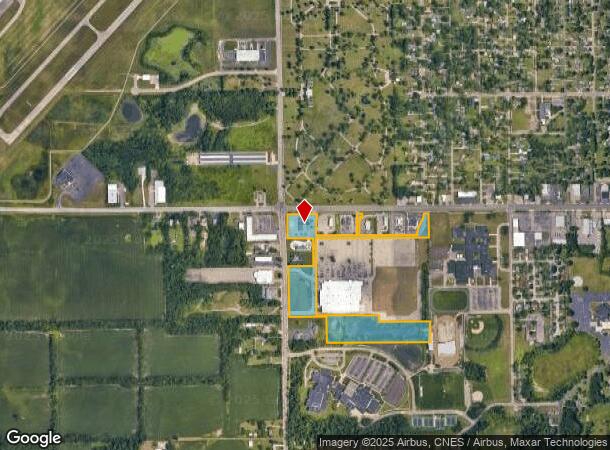 2217 Columbia Ave W, Battle Creek, MI Parcel Map