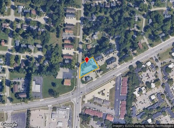  1242 Nilles Rd, Fairfield, OH Parcel Map