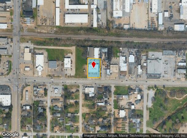 1115 E Abram St, Arlington, TX Parcel Map