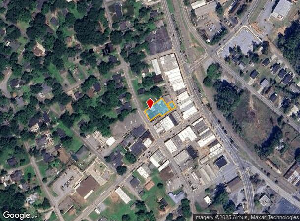  8 Bishop St, Inman, SC Parcel Map