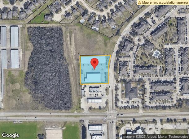  1760 W Walker St, League City, TX Parcel Map