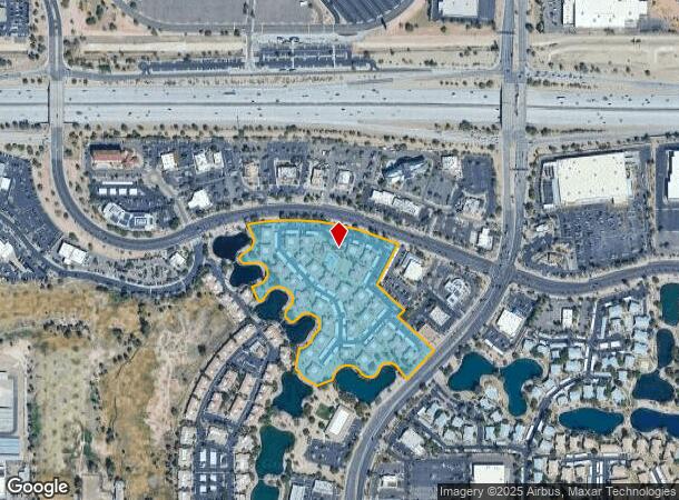 6745 E Superstition Springs Blvd, Mesa, AZ Parcel Map