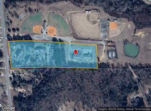 8214 S Marcus St, Wrightsville, GA Parcel Map