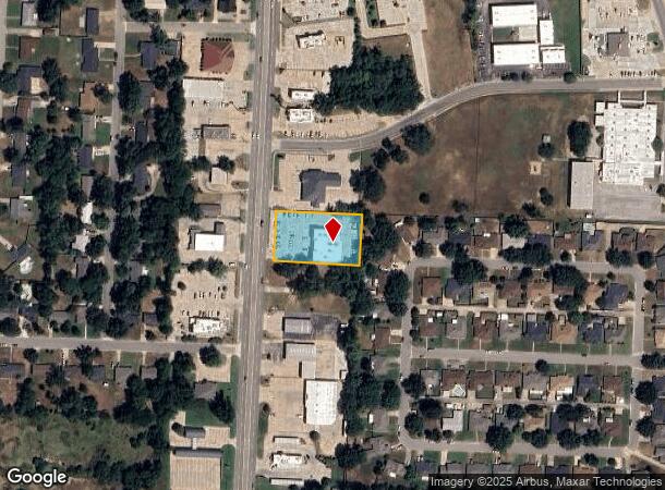 1408 S Broadway St, Sulphur Springs, TX Parcel Map