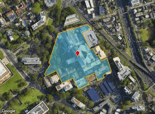  1236 Lauhala St, Honolulu, HI Parcel Map