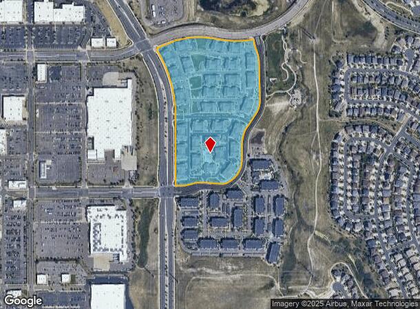  24631 E Applewood Dr, Aurora, CO Parcel Map