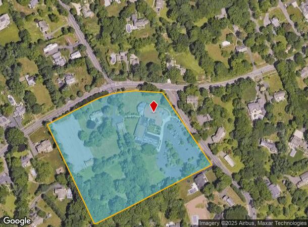 84 Long Lots Rd, Westport, CT Parcel Map