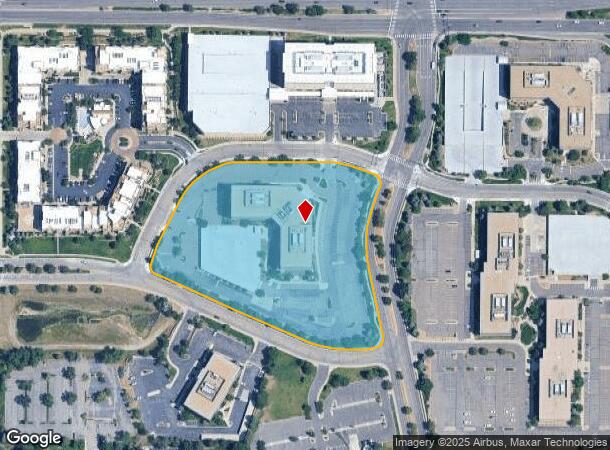  9200 E Panorama Cir, Englewood, CO Parcel Map