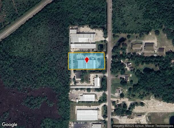  1485 Cox Rd, Cocoa, FL Parcel Map