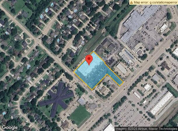  400 W Parkwood Ave, Friendswood, TX Parcel Map