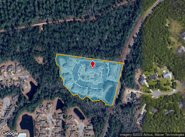  1004 Egret Nest Cir, Winnabow, NC Parcel Map