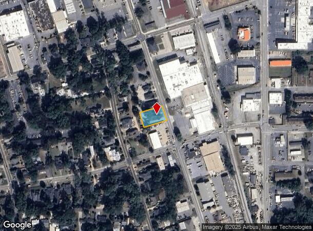  217 S Erwin St, Cartersville, GA Parcel Map