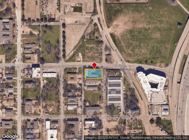 833 N Ewing Ave, Dallas, TX Parcel Map