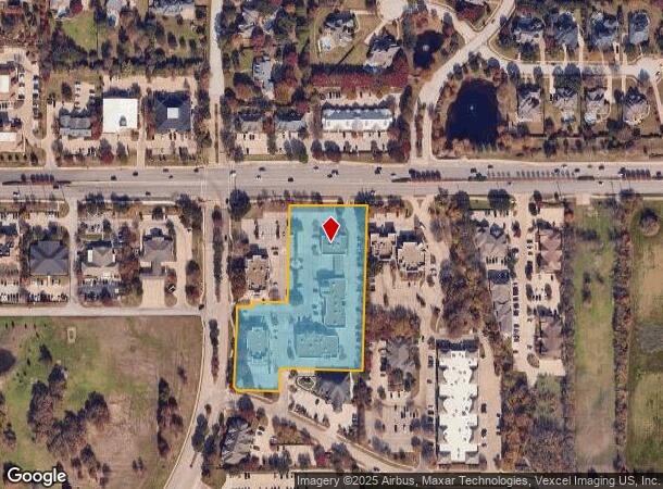  641 E Southlake Blvd, Southlake, TX Parcel Map