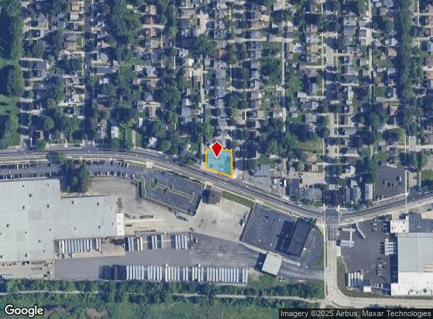  1247 Butterworth St Sw, Grand Rapids, MI Parcel Map