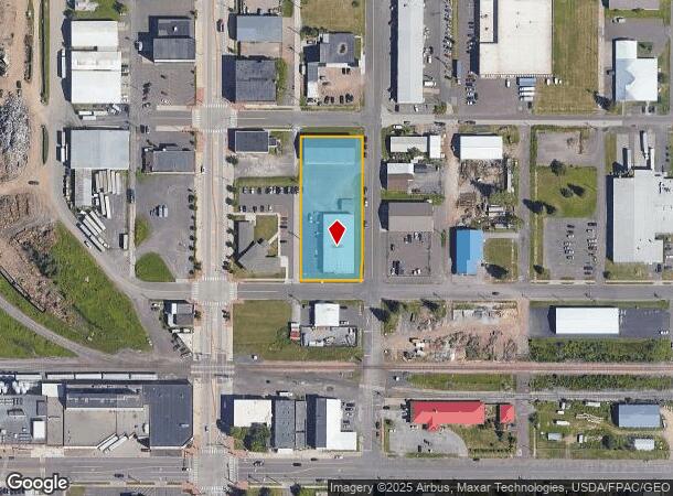 1707 N 8Th St, Superior, WI Parcel Map