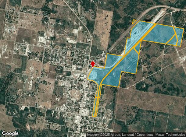  720 N Victoria Hwy, Refugio, TX Parcel Map