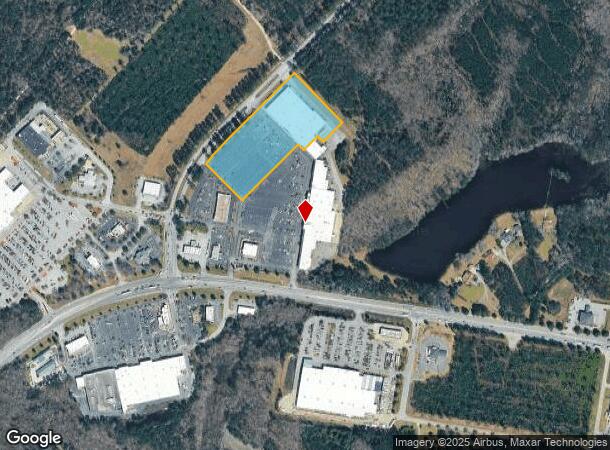 1670 Springdale Dr, Camden, SC Parcel Map