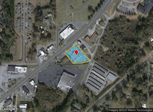  1304 Talladega Hwy, Sylacauga, AL Parcel Map