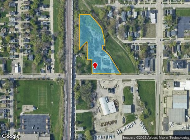  1016 50Th St, Kenosha, WI Parcel Map