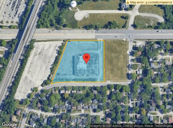  3250 Lincoln Hwy, Park Forest, IL Parcel Map