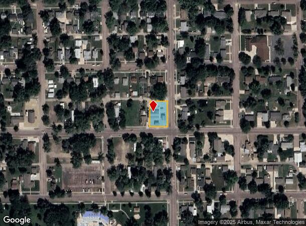 1218 E 1St Ave, Mitchell, SD Parcel Map