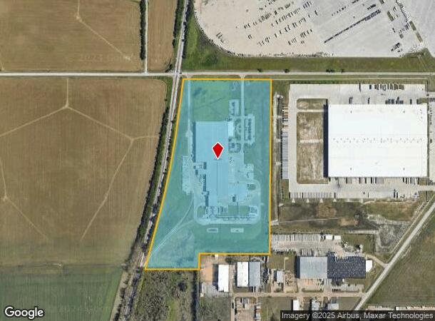  704 E Wintergreen Rd, Lancaster, TX Parcel Map