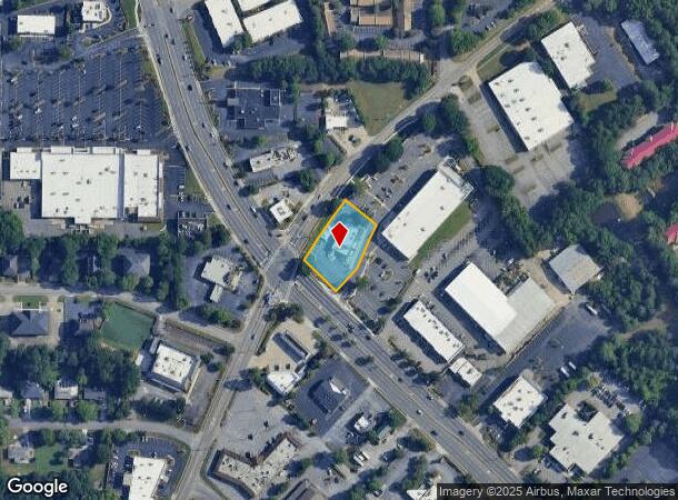  688 Holcomb Bridge Rd, Roswell, GA Parcel Map