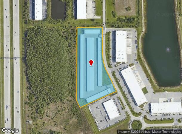  14600 Jetport Loop, Fort Myers, FL Parcel Map