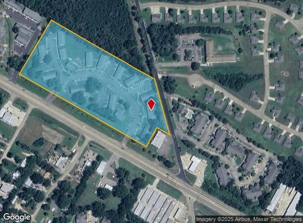  1501 W Highway 80 E, Clinton, MS Parcel Map