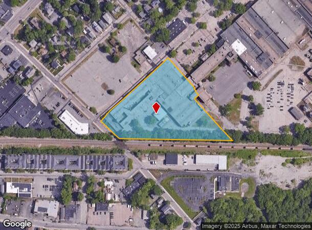  34 Forest St, Attleboro, MA Parcel Map