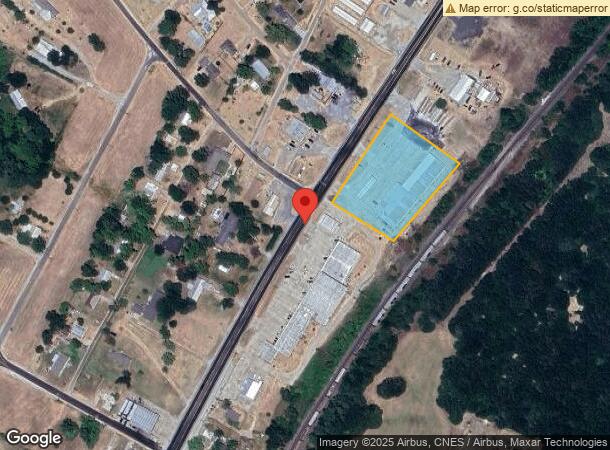  1303 N Main St, Jewett, TX Parcel Map