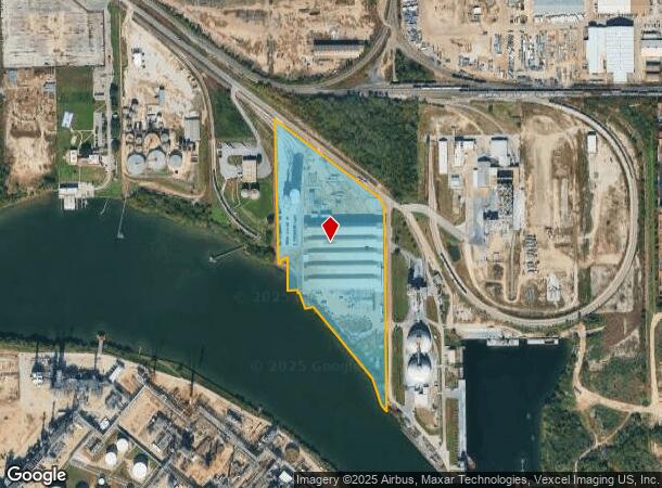  9500 Clinton Dr, Houston, TX Parcel Map