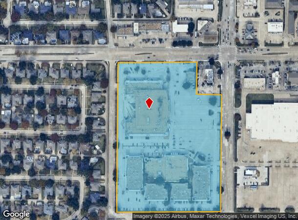  1301 Custer Rd, Plano, TX Parcel Map