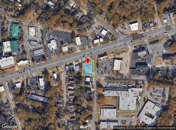  1925 W Broad St, Athens, GA Parcel Map