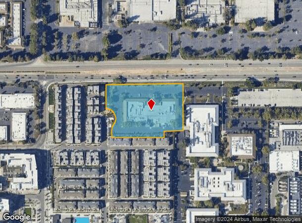  3450 Central Expy, Santa Clara, CA Parcel Map