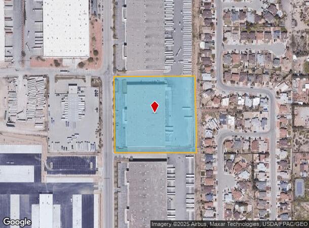  1280 Don Haskins Dr, El Paso, TX Parcel Map