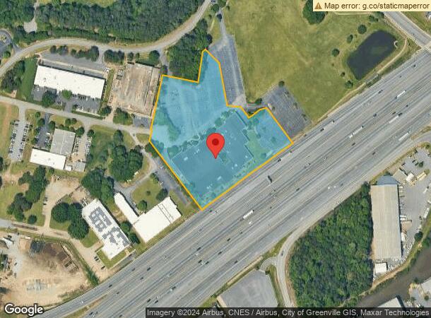  6040 Ponders Ct, Greenville, SC Parcel Map