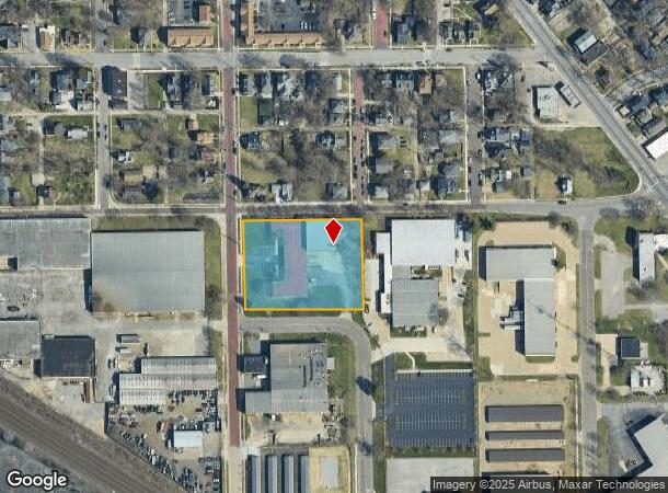 710 Fellows St, South Bend, IN Parcel Map