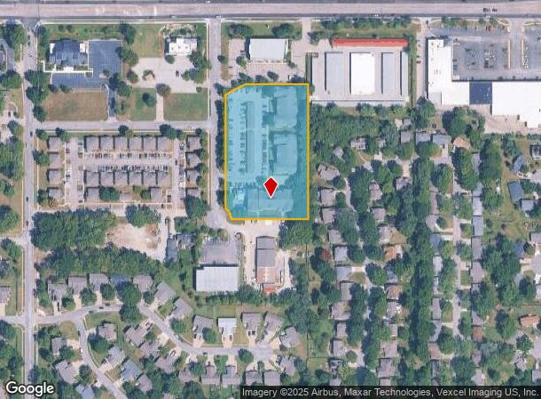  700 Comet Ln, Lawrence, KS Parcel Map