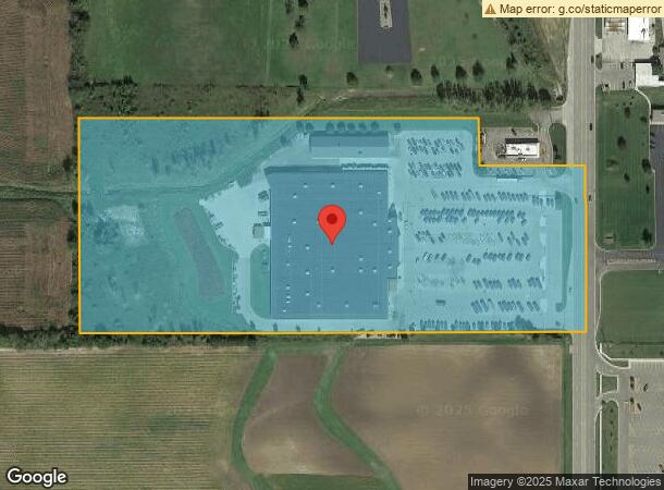  7945 N Alger Rd, Alma, MI Parcel Map