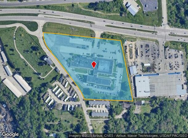 3100 Dodge St, Dubuque, IA Parcel Map