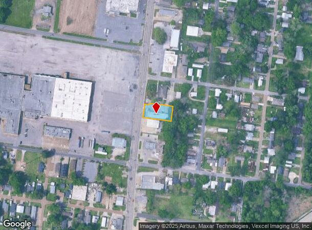 1818 Moss St, Lafayette, LA Parcel Map