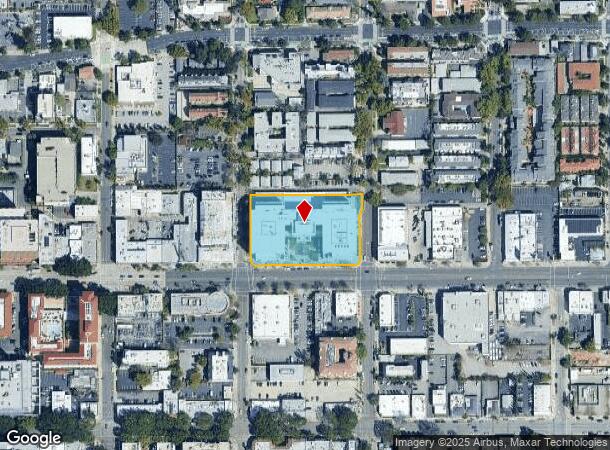 1055 E Colorado Blvd, Pasadena, CA Parcel Map