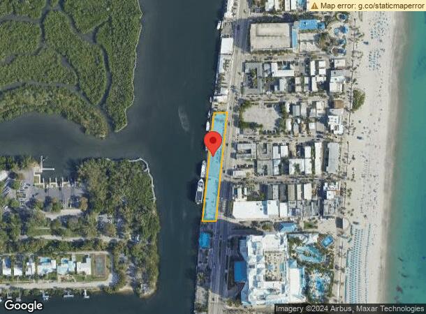  1318 N Ocean Dr, Hollywood, FL Parcel Map