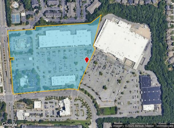  4721 Ashford Dunwoody Rd, Atlanta, GA Parcel Map