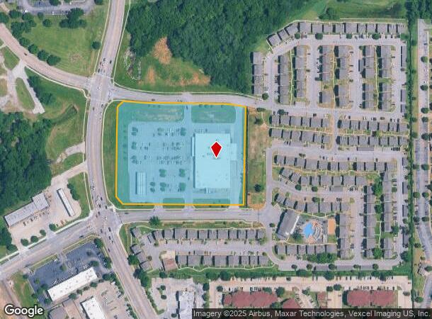  2551 Classen Blvd, Norman, OK Parcel Map