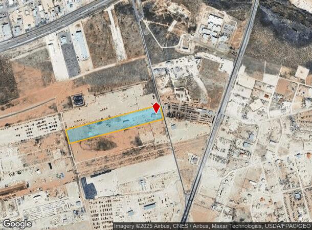 2500 S Crane, Odessa, TX Parcel Map