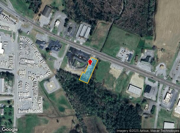 25950 Main St, Ardmore, TN Parcel Map